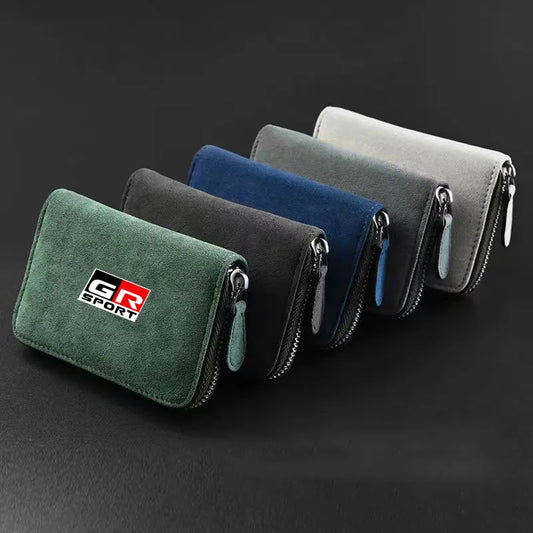 ID Card Coin Pouch Wallet – Compact Car Accessory Purse