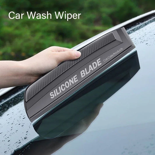 Soft Silicone Car Water Wiper Squeegee – Non-Scratch Drying Blade