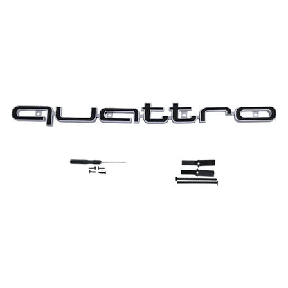 Quattro Front Grille Emblem