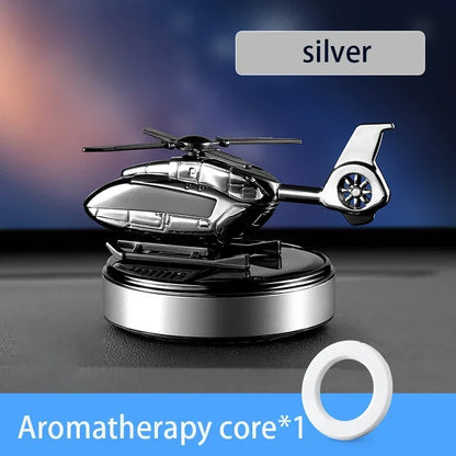 Car Solar Air Freshener Automatic Rotation