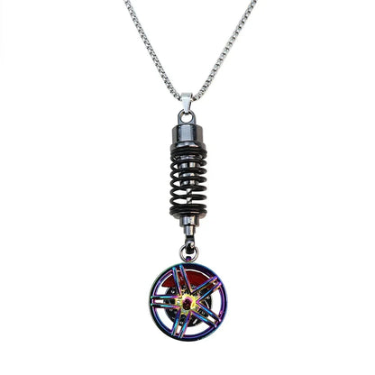 Car Wheel Rearview Pendant