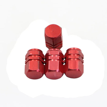 4Pcs Universal Aluminum Valve Caps