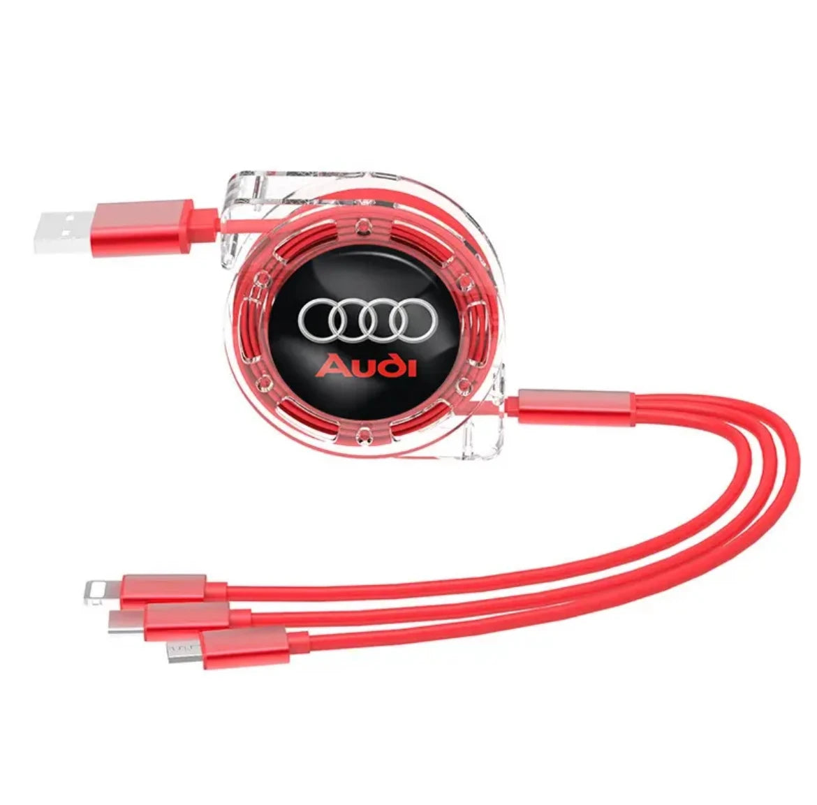 3-in-1 Retractable Fast Charging Cable