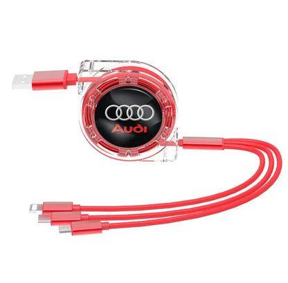 3-in-1 Retractable Fast Charging Cable