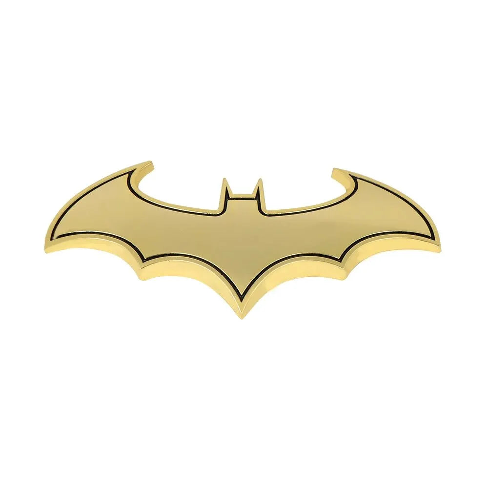 3D Bat Metal Car Sticker – Emblem Decal for Cars & Motorcycles