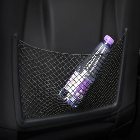Car Rear Seat Back Mesh Storage