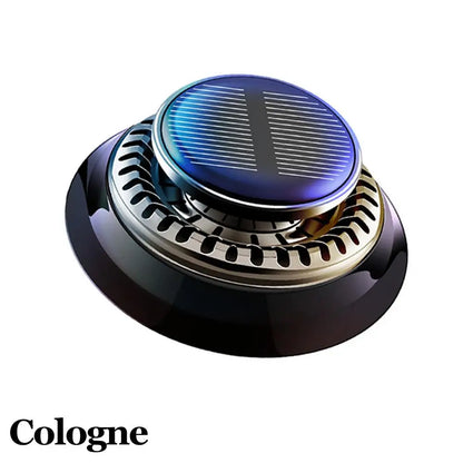 Solar-Powered Rotating Car Aromatherapy Diffuser