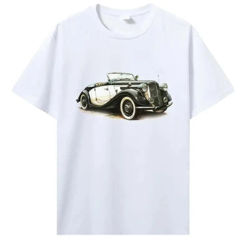 Classic Cars Cotton T-Shirt