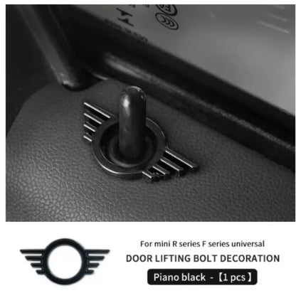 Metal Door Button Decoration Sticker - Interior Accent Trim