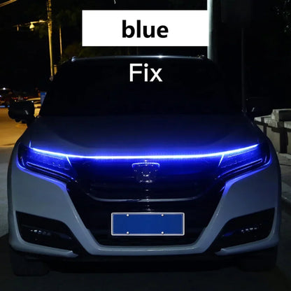 12V LED Car Hood Ambient Strip Light – DRL Daytime Running Light