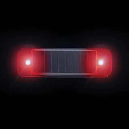Mini Solar Car Anti-Theft Warning Light – Wireless LED Flashing Alarm