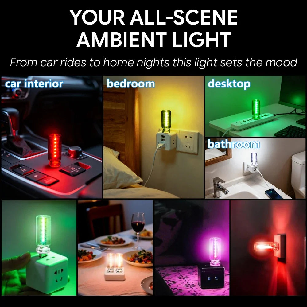 USB RGB Ambient Light – LED Interior Atmosphere Lamp