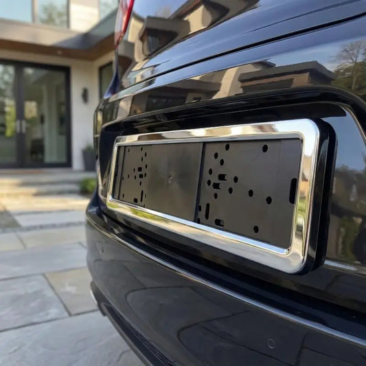 Stainless Steel License Plate Frame – Standard Size