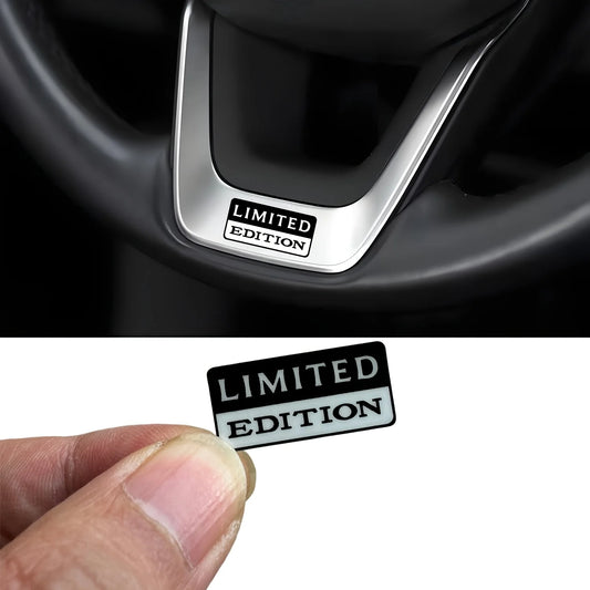 4-Piece Waterproof Car Emblem Sticker Set