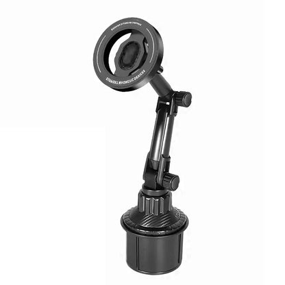 Magnetic Car Cup Holder Phone Mount with Adjustable Arm