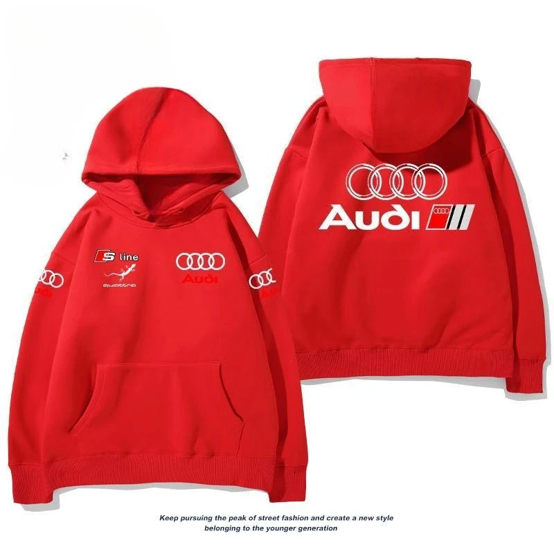 Car Hooded Versatile Casual Hoodie