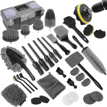 36-Piece Professional Car Detailing Kit