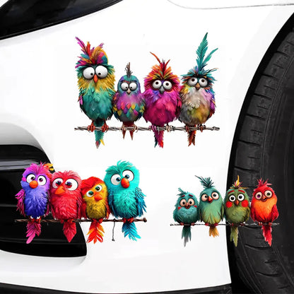 Funny Bird Car Window Sticker | PVC Decal