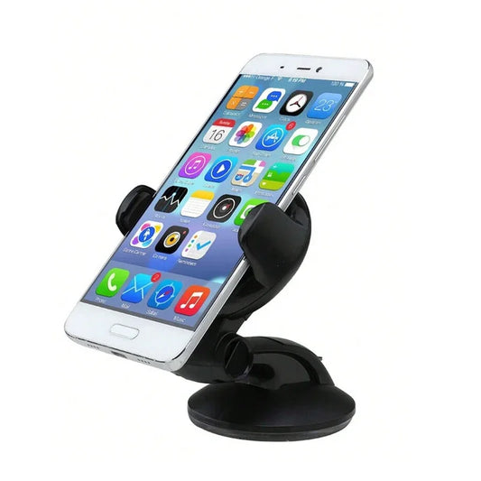 Universal Car Phone Holder – Windshield & Dashboard Suction Mount
