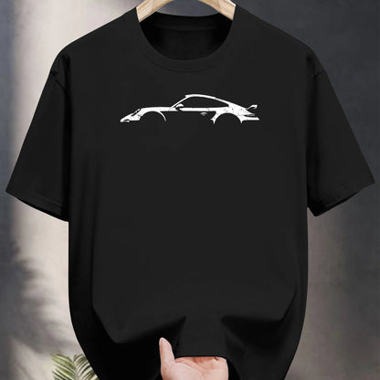 Minimalist Car T-Shirt Men