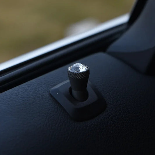 Crystal Door Pin Lock