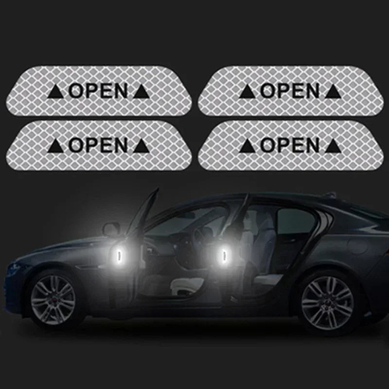 Reflective Car Door Warning Stickers