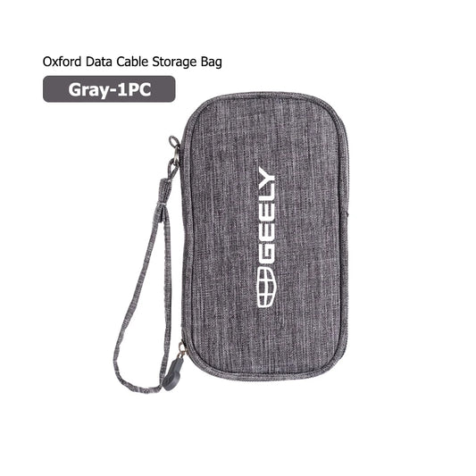 Car Travel Data Cable Storage Bag – Portable Organizer