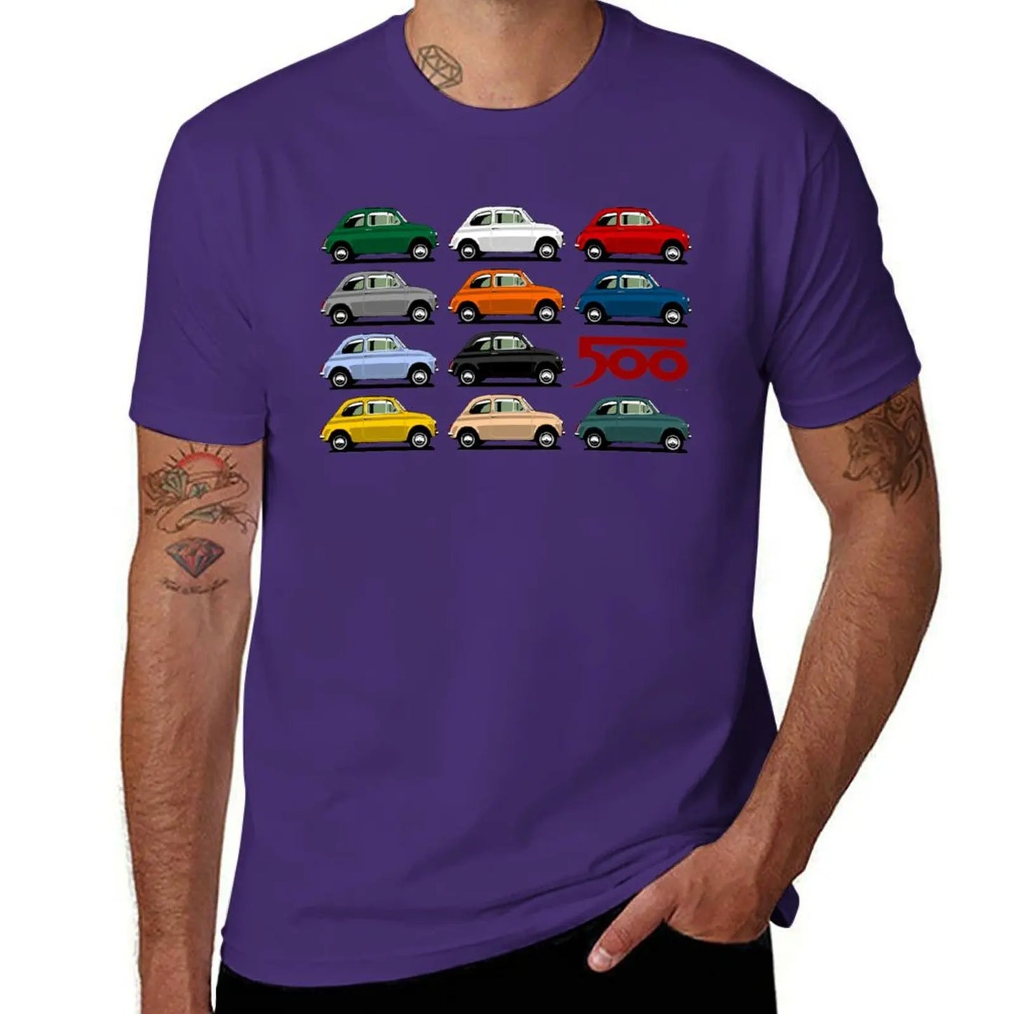 500 Car Side View T-Shirt