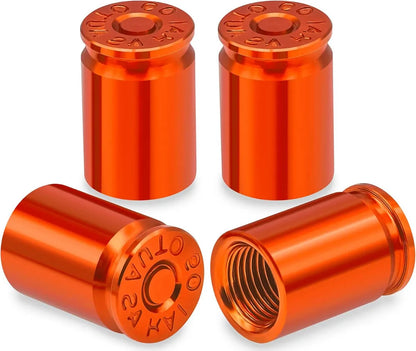4PCS Aluminum Alloy Car Tire Valve Stem Caps