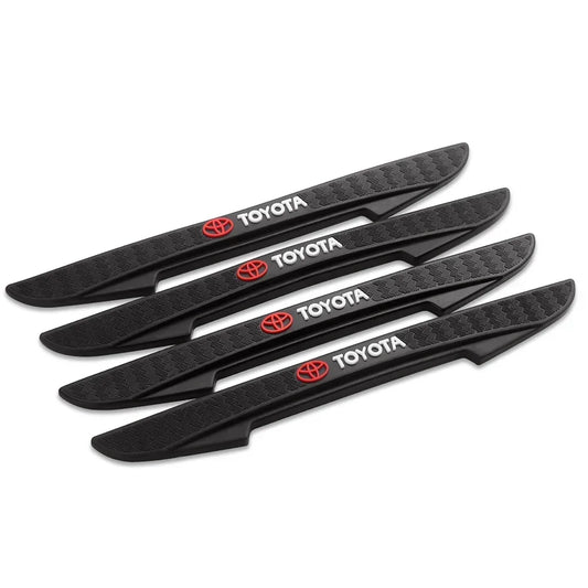 Car Door Anti-Collision Strip – Rubber Bumper Trim 4pcs