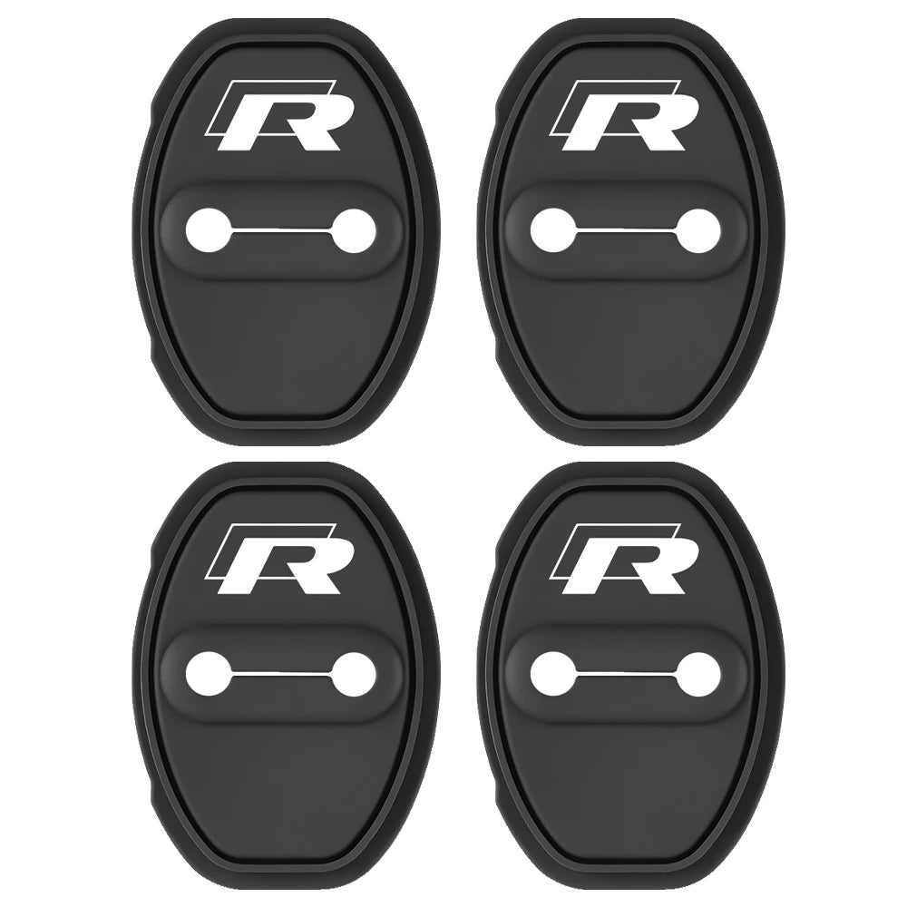Silicone Car Door Lock Cover Protective Sticker – Set of 4