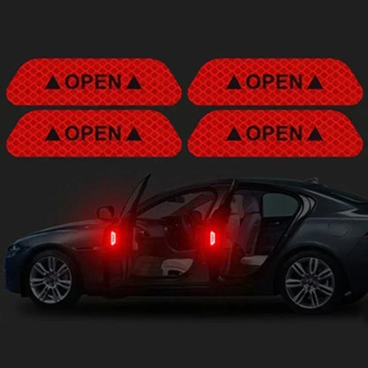 Reflective Car Door Warning Stickers