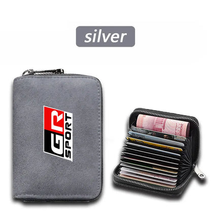 ID Card Coin Pouch Wallet – Compact Car Accessory Purse