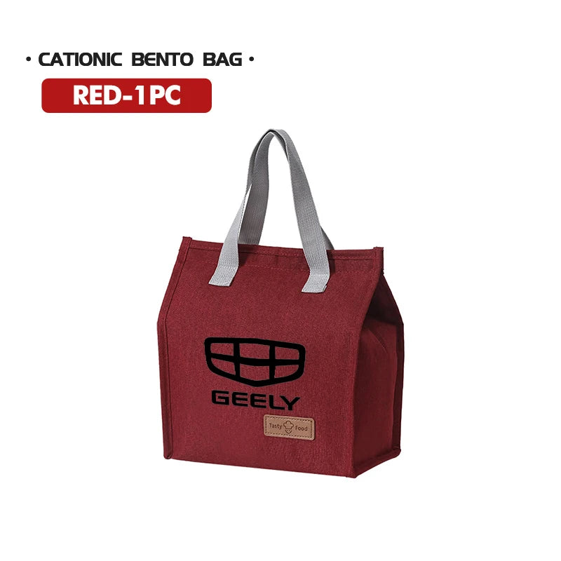 Insulated Lunch Bag for Car – Thermal Bento Box Handbag