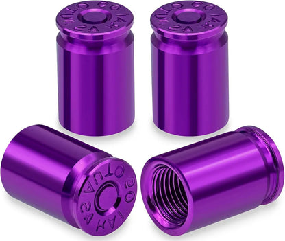 4PCS Aluminum Alloy Car Tire Valve Stem Caps