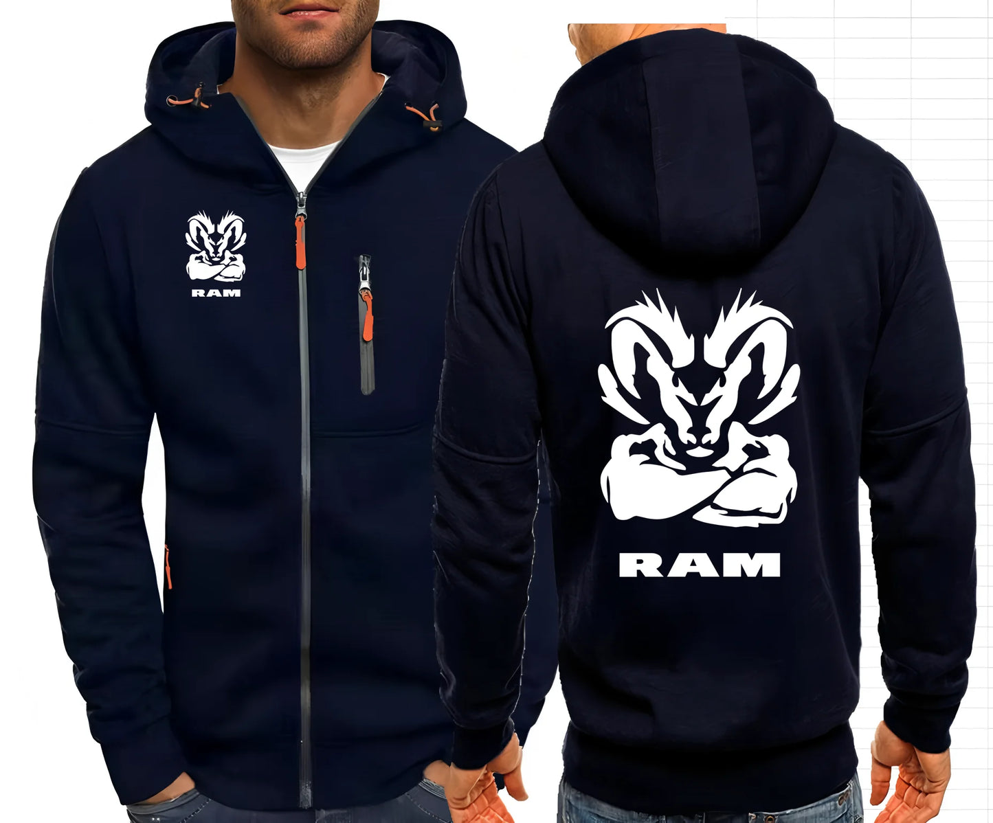 RAM Zip Hoodie
