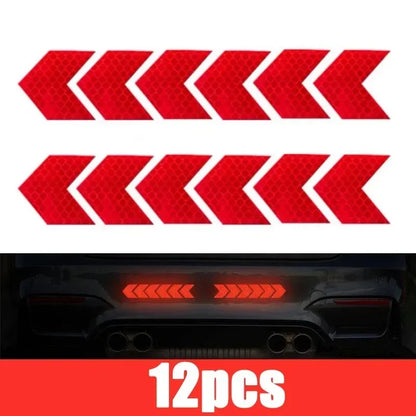 Reflective Arrow Safety Stickers
