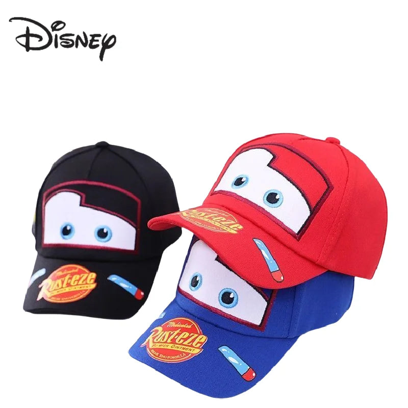 Cartoon Racing Kids Baseball Cap