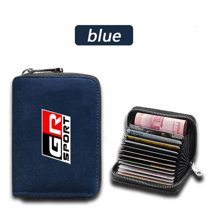 ID Card Coin Pouch Wallet – Compact Car Accessory Purse