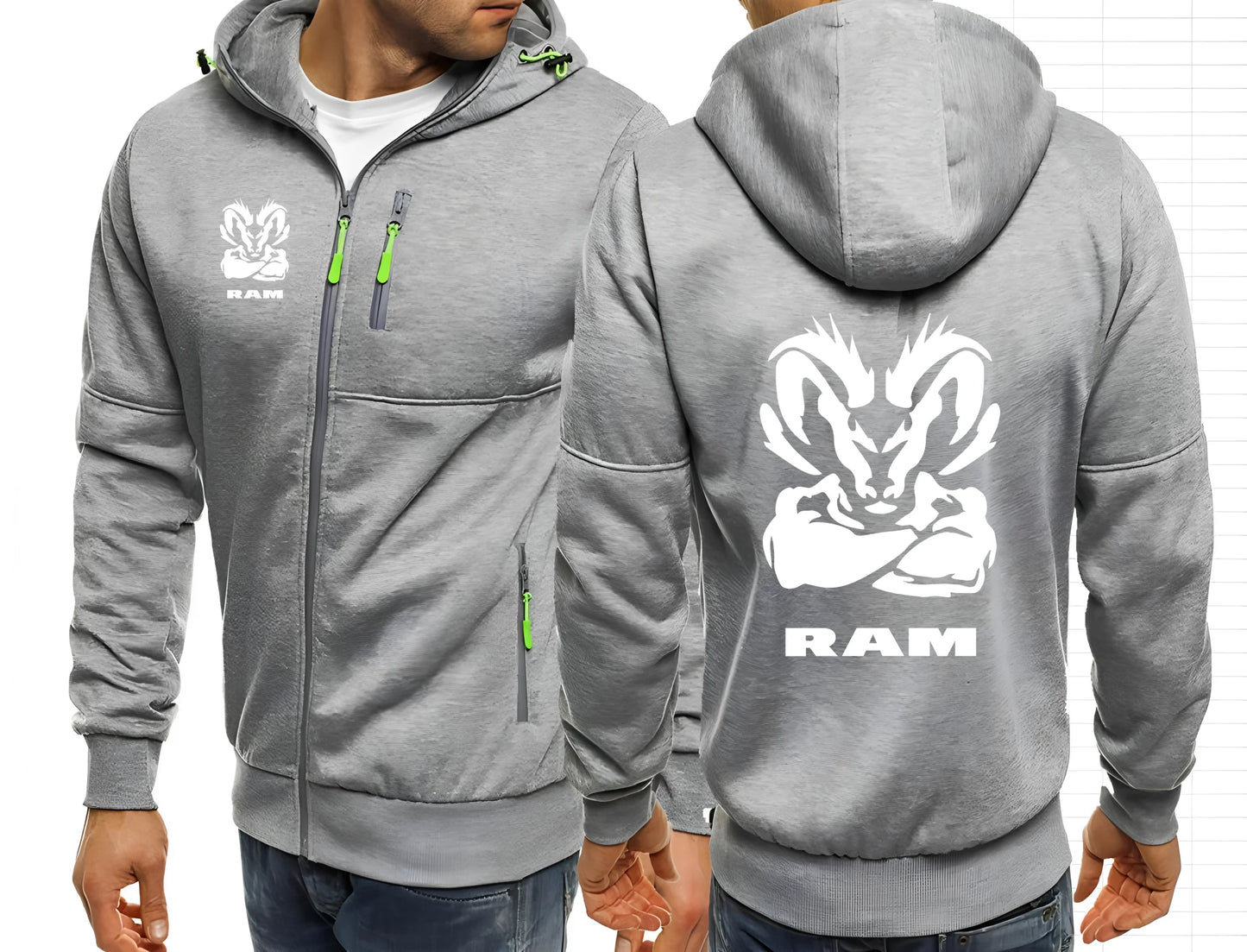 RAM Zip Hoodie