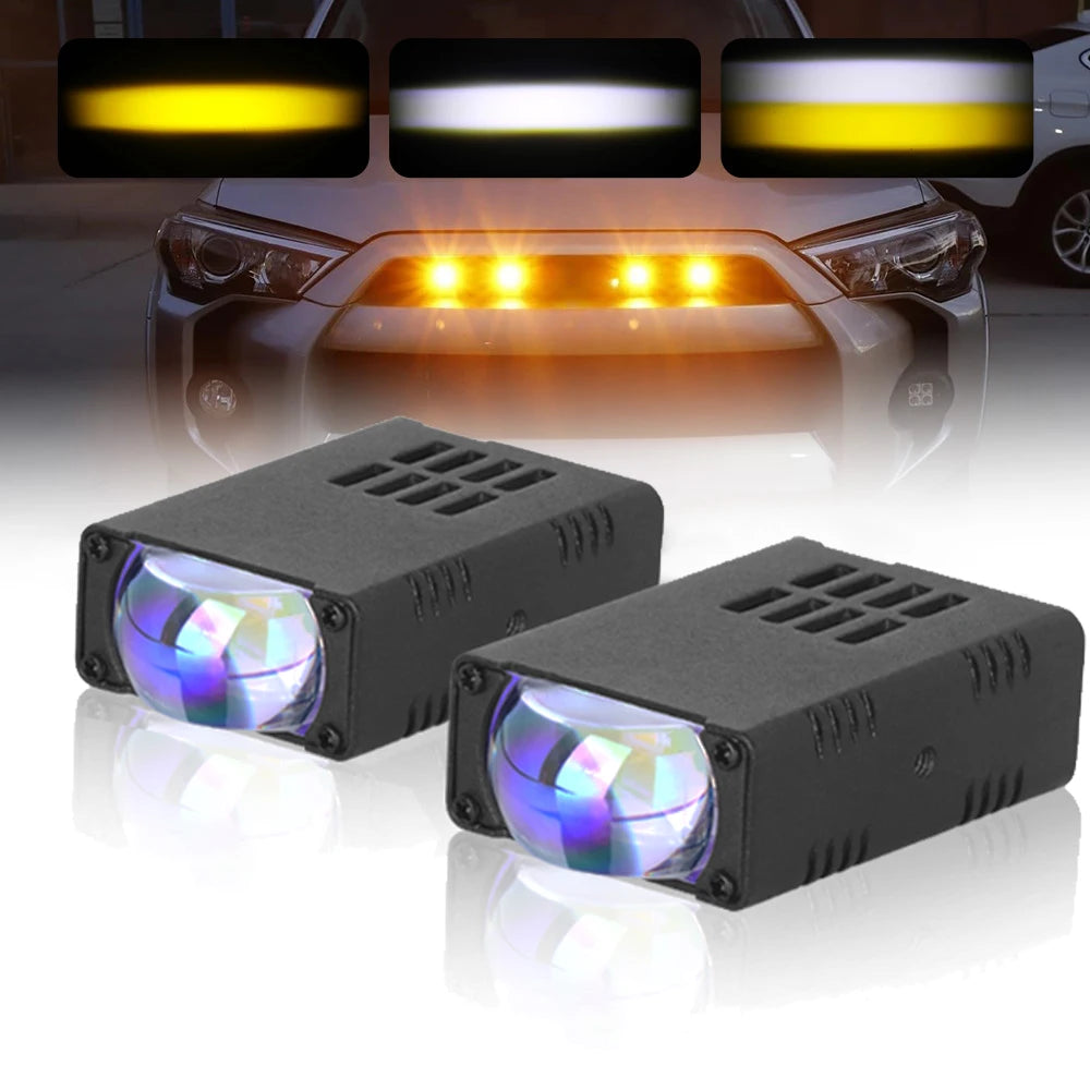 LED Auxiliary Driving Lights - 180W IP68 Fog Lamp Set
