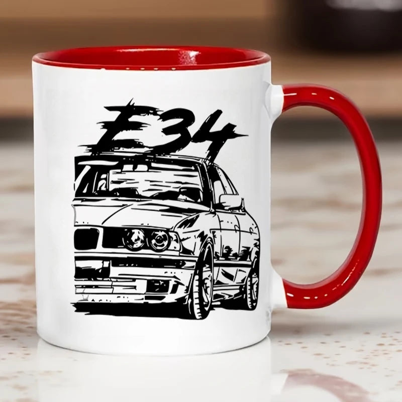 Car Graphic E34 Ceramic Mug