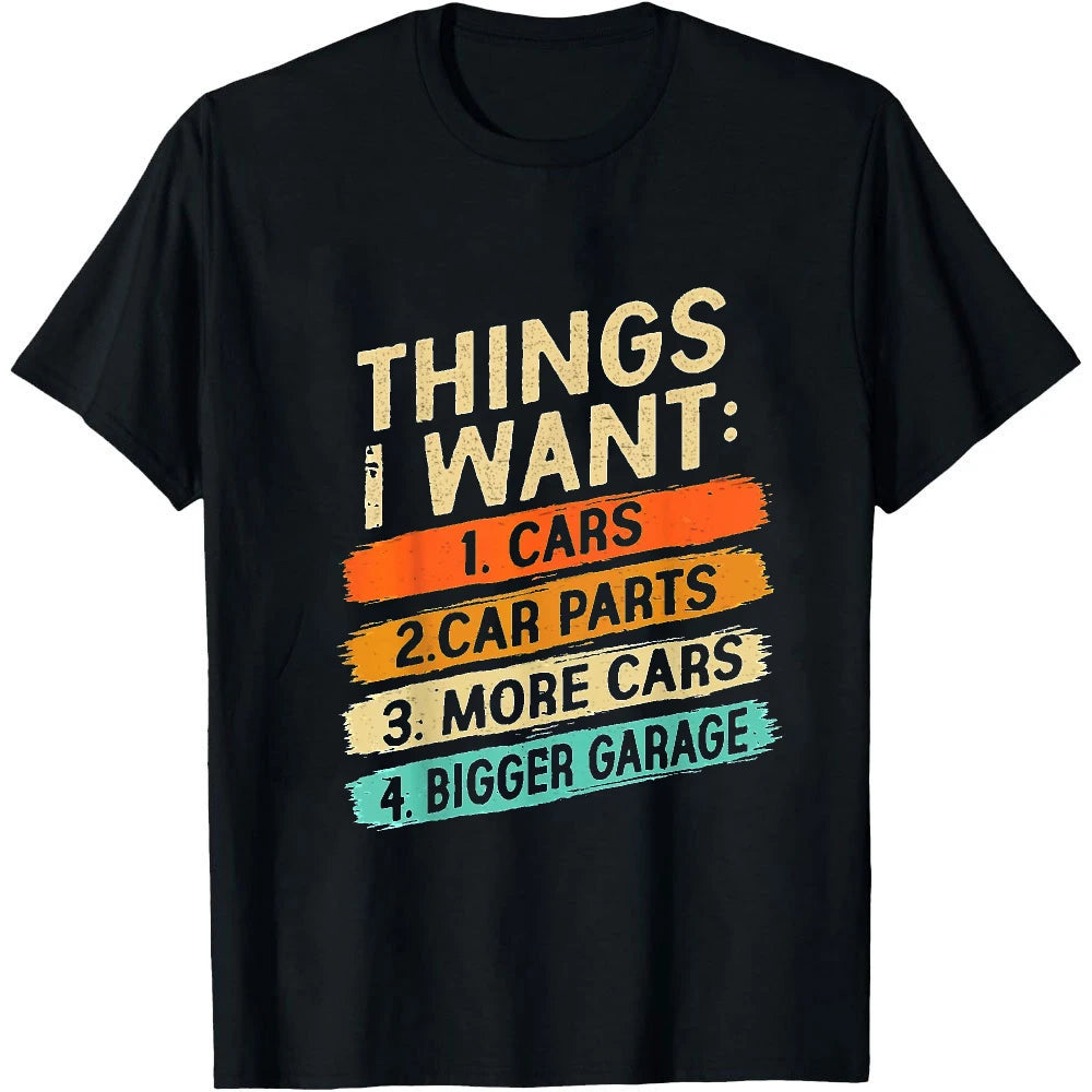 Car Lover Retro Graphic T-Shirt | Mechanic Auto Enthusiast Tee