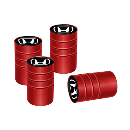 4PCS H Theme Tire Valve Caps