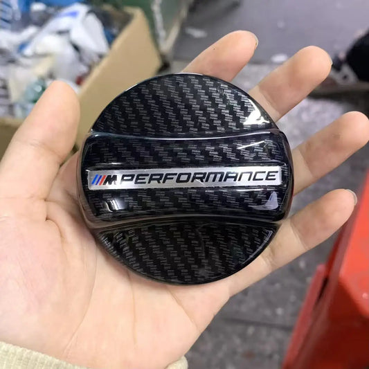 ABS Fuel Tank Cap Cover – Carbon Fiber & Forged Pattern | 3 Styles