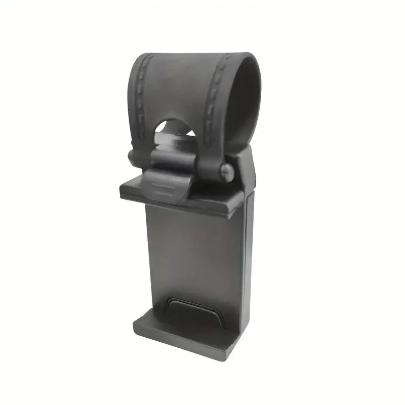 Steering Wheel Phone Holder Hook – Universal Car Mount Clip
