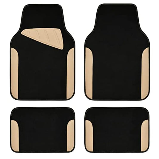 4 PCS Waterproof Universal Fit Car Floor Mats