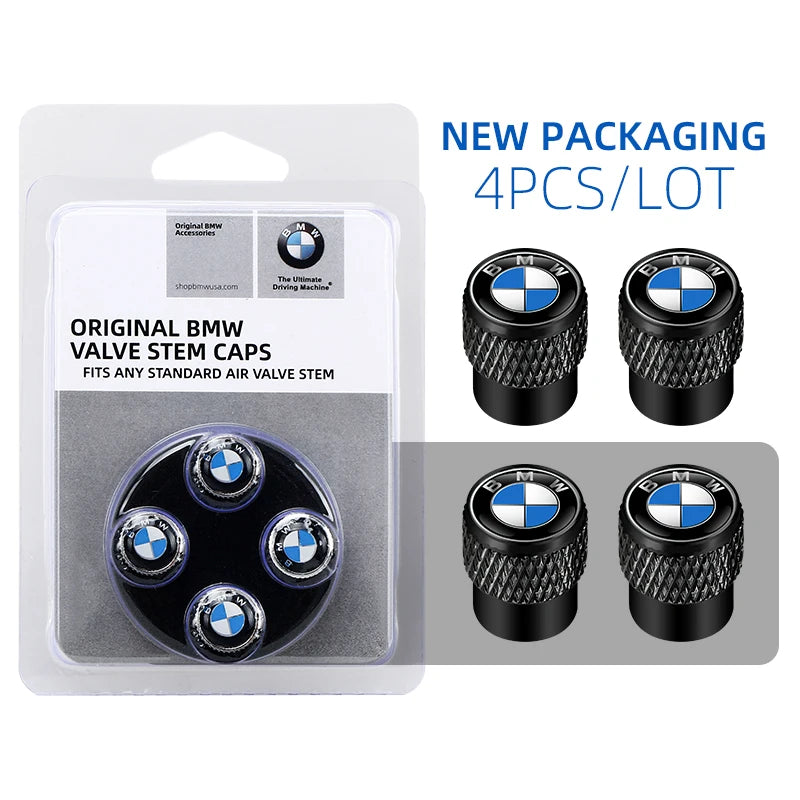 Aluminum Tire Valve Stem Caps – M Sport & Anniversary Edition (Set of 4)