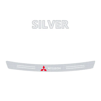 Carbon Fiber Rear Bumper Trunk Protective Sticker – 12 Colors
