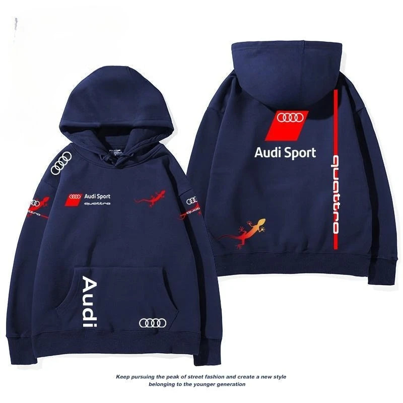 Car Hooded Versatile Casual Hoodie